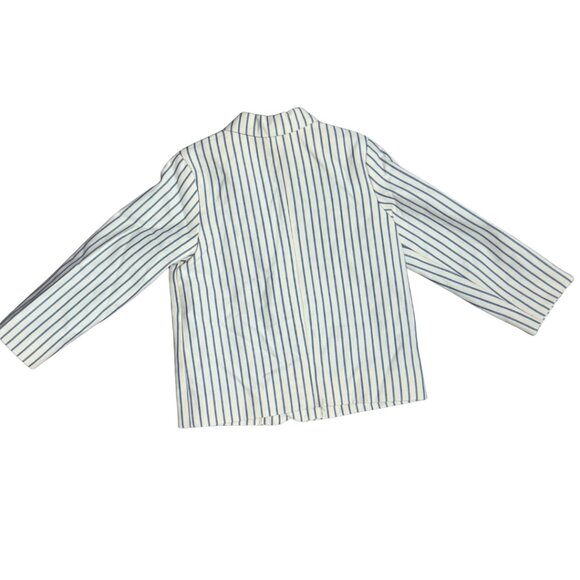 H&M Little Boys Cream & Blue Striped Blazer – Size 3T – NWT - Picture 7 of 12